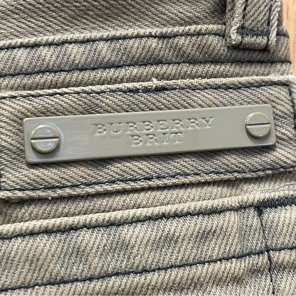 Men’s BURBERRY slim/skinny fit size 30-32 tan denim jeans - Picture 5 of 12